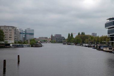 Amsterdam 'daki Amstel' de Görünüm 25-4-2022