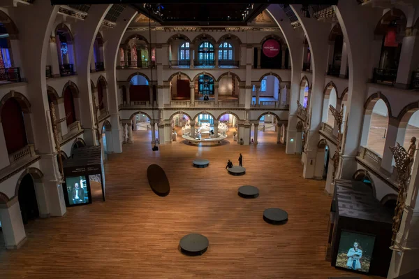 Κύρια Αίθουσα Στο Μουσείο Tropenmuseum Στο Άμστερνταμ Της Ολλανδίας 2022 — Φωτογραφία Αρχείου