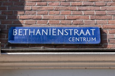 Amsterdam 'da Sokak İşareti 23-6-2022 