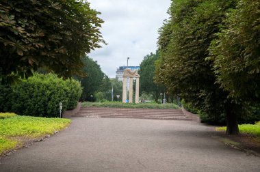 Amsterdamseweg Savaş Anıtı Amstelveen 'de, Hollanda 11-7-2022
