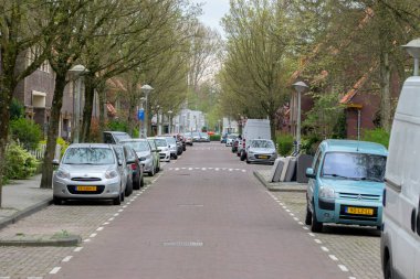 Zaaiersweg Caddesi Betondorp Amsterdam Doğu Hollanda 15-4-2022