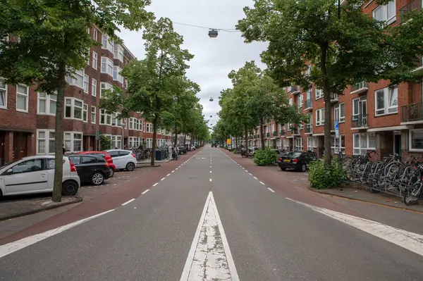 Waalstraat Street Amsterdam Nizozemsko 2022 — Stock fotografie