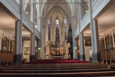 H.H. 'nin içinde. Amsterdam 'daki Petrus ve Pauluskerk Kilisesi Hollanda 21-4-2024
