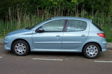 Peugeot 206 Amsterdam 'da Hollanda 9-5-2024