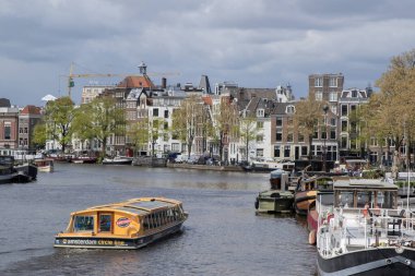 Amsterdam Circle Hattı Gezi Gemisi Amsterdam 22-4-2024 Hollanda