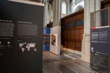 Dünya Basın Fotoğrafları Amsterdam 'daki Nieuwe Kerk' te 27-5-2024
