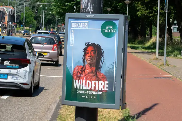 Amsterdam 'daki Billboard Amsterdamse Orkator Wildfire 25-6-2023