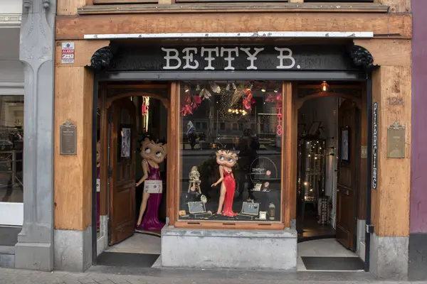 stock image Betty B Tattoo And Barber Store At Amsterdam The Netherlands 21-3-2024Betty B Tattoo And Barber Store At Amsterdam The Netherlands 21-3-2024