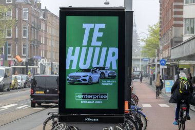 Amsterdam 'daki Billboard Enterprise Hollanda 8-5-2023