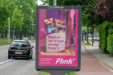 Amsterdam 'da Billboard Çakmaktaşı Teslimatı 27-5-2023