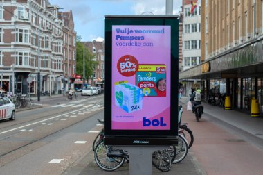 Billboard Bol.com Amsterdam 'da Hollanda 17-6-2024