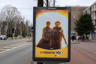 Billboard Dune 2. Bölüm Amsterdam Hollanda 21-2-2024