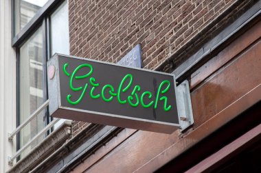 Amsterdam 'da Billboard Grolsch Birası 27-5-2024