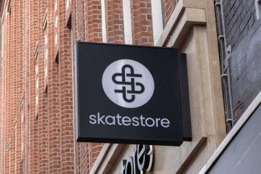 Billboard Skatestore At Amsterdam The Netherlands 27-5-2024 clipart