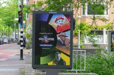 Amsterdam 'da Billboard Gökyüzü Şov Zamanı Hollanda 17-5-2023