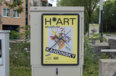 Billboard H Sanat Müzesi Amsterdam 'da Kandinsky Sergisi Hollanda 20-6-2024