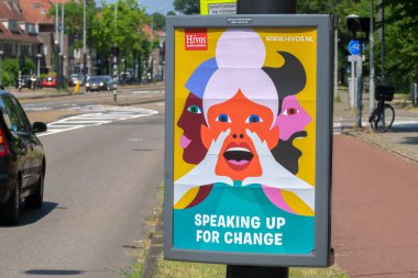 Amsterdam 'da Billboard Hivos 10-6-2023