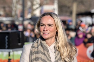 Irene Schouten Amsterdam 'daki Ulusal Lale Günü' nde Hollanda 21-1-2023