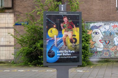 Amsterdam 'daki Billboard Lotosu Hollanda 3-4-2024