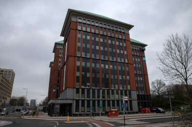 Amsterdam 'daki UWV Binası Hollanda 29-3-2023