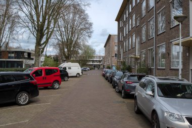 Amsterdam Avogadrostraat Caddesinde Görünüm 29-3-2024 Hollanda