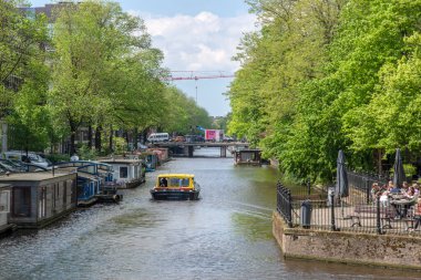 Görüntü Amsterdam Ben Polakbrug 'dan Hollanda 7-5-2024