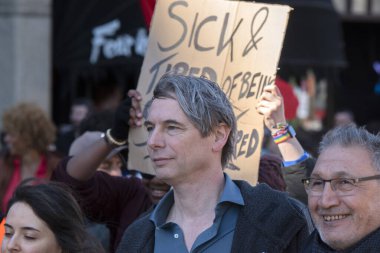 Tuur Elzinga Amsterdam 'da Irkçılığa Karşı Gösteri 19-3-2022