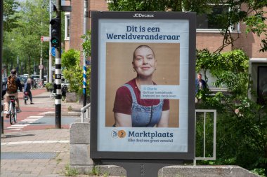 Billboard Marktplaats Amsterdam 'da Hollanda 30-5-2024