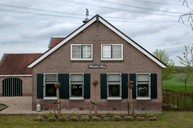 Farmhouse Hendrika's Hoeve At Amsterdam The Netherlands 8-4-2024 clipart