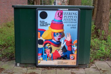Amsterdam 'da Billboard Queering Puppets Festivali Hollanda 15-3-2024