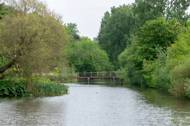 Amsterdam Frankendaelpark 'taki Köprü 17-5-2023