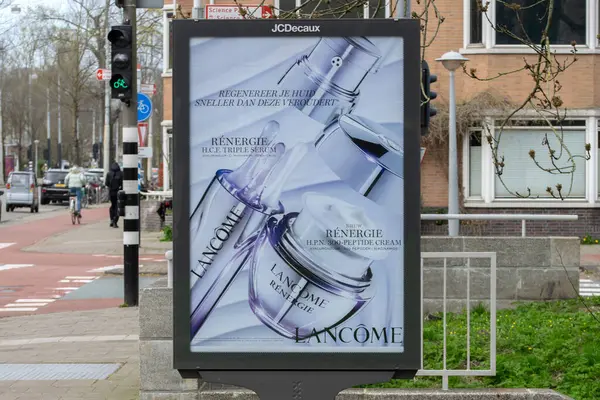 Amsterdam 'daki Billboard Lancome Hollanda 30-3-2023