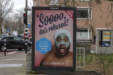 Amsterdam 'daki Billboard Sosyal Konferansı Hollanda 20-2-2024