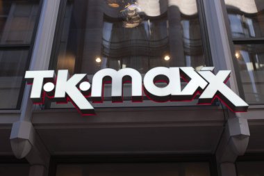Billboard TK MAXX Amsterdam 'da Hollanda 2-3-2024