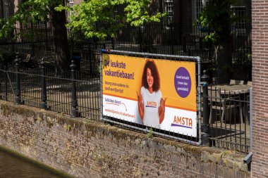 Billboard Tatil İşi Amsterdam 'da Aranıyor Hollanda 7-5-2024