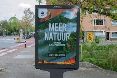 Billboard WWF Amsterdam 'da Hollanda 9-5-2024
