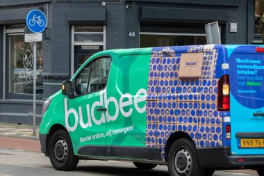 Budbee Şirketi Van Amsterdam 'da Hollanda 2-6-2023