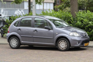 Citroen C3 Araç Amsterdam 'da Hollanda 2-5-2024