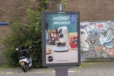 Amsterdam 'daki Senseo Makinesini Kapat Hollanda 20-3-2024
