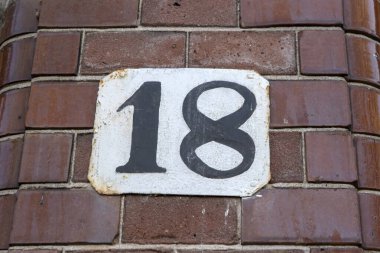 Amsterdam 'daki 18 Numaralı Evi Kapat Hollanda 10-4-2024