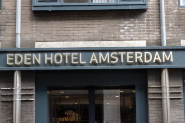 Amsterdam 'daki Eden Hotel Amsterdam Hollanda 23-3-2024