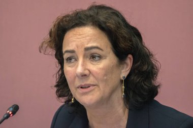 Femke Halsema Amsterdam 'da Hollanda 10-5-2024