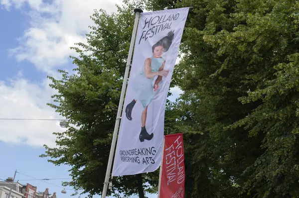 Hollanda Bayrağı Amsterdam 'da 19-6-2024