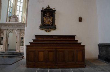 Amsterdam 'daki Eski Kilisenin İçi Hollanda 15-6-2022