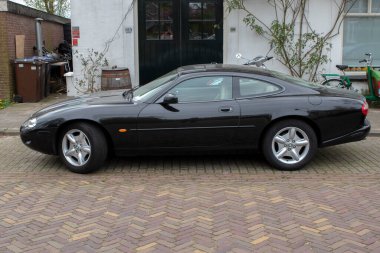 Jaguar XK8 Aracı Abcoude 'da Hollanda 8-4-2024