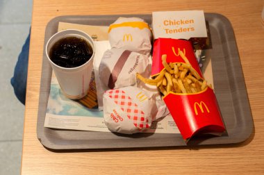 Amsterdam 'da McDonalds Yemekleri 13-6-2024