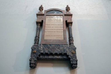 Amsterdam 'daki yeni kilisede Isaac Da Costa' dan anıtsal cephe taşı Hollanda 2-1-2023