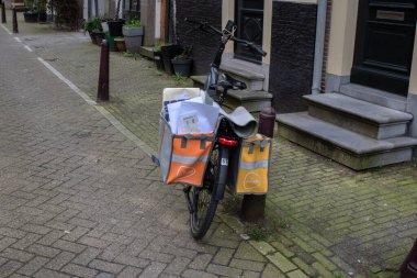 Post.nl Bisiklet Amsterdam 'da Hollanda 26-3-2024