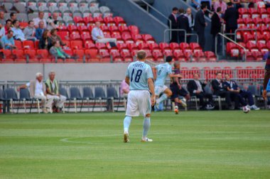 Rocchi Playing At The Ajax Tournament At Amsterdam The Netherlands 2-8-2007 clipart