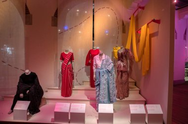 Hollanda, Amsterdam Wereldmuseum Müzesinde Sari İfade Sergisi 19-5-2024